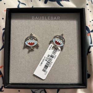 Baublebar shark earrings